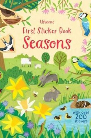 Cover of First Sticker Book Seasons