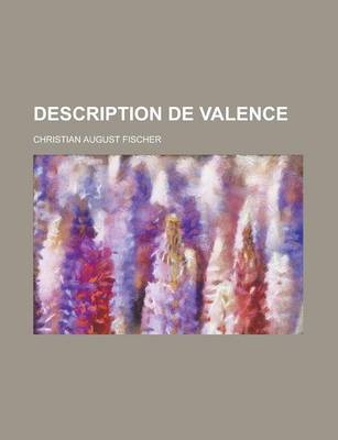 Book cover for Description de Valence