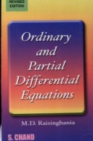 Cover of Ordinary and Partial Differential Equations