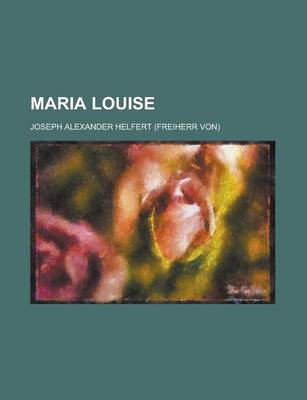 Book cover for Maria Louise