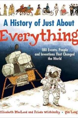 Cover of History of Just About Everything: 180 Events, People and Inventions that Changed the World