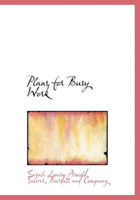 Book cover for Plans for Busy Work