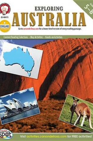 Cover of Exploring Australia, Grades 5 - 8