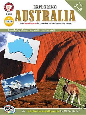 Book cover for Exploring Australia, Grades 5 - 8