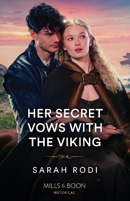 Book cover for Her Secret Vows With The Viking