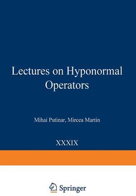 Book cover for Lectures on Hyponormal Operators