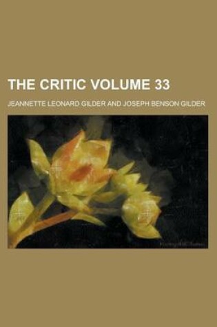 Cover of The Critic Volume 33