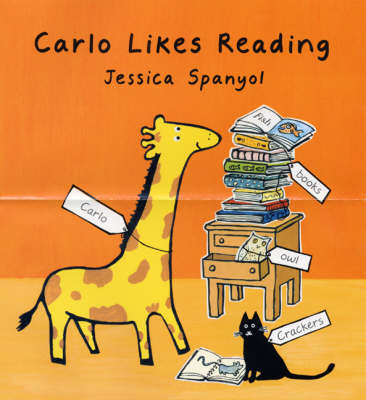 Book cover for Carlo Likes Reading
