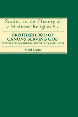 Book cover for A Brotherhood of Canons Serving God