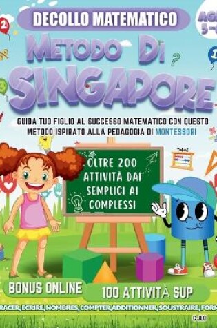 Cover of Decollo Matematico Metodo Di Singapore 5-6 Anni