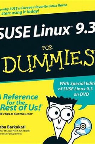 Cover of Suse Linux 9.3 for Dummies