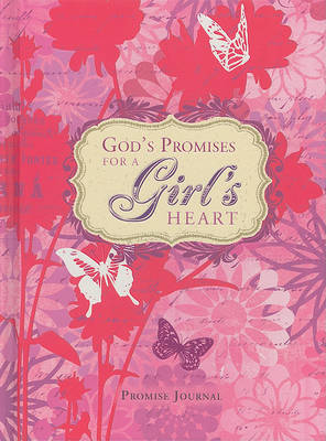 Book cover for God's Promises for a Girl's Heart Promise Journal
