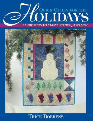 Book cover for Quick Quilts for the Holidays