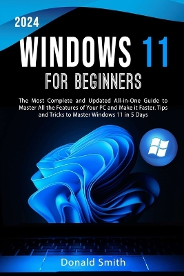 Book cover for Windows 11 for Beginners 2024