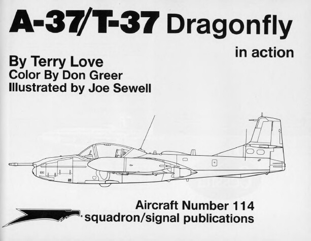 Book cover for A-37/T-37 Dragonfly in Action