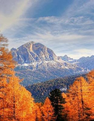 Book cover for Mountain Landscape Notebook