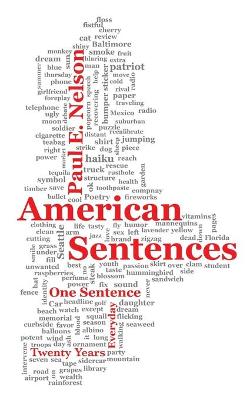 Book cover for American Sentences