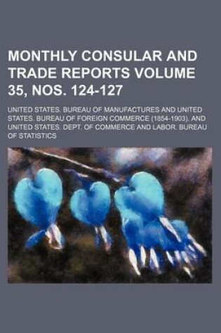 Cover of Monthly Consular and Trade Reports Volume 35, Nos. 124-127