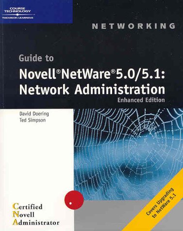 Book cover for Novell Netware 5.0 / 5.1: Network Administration