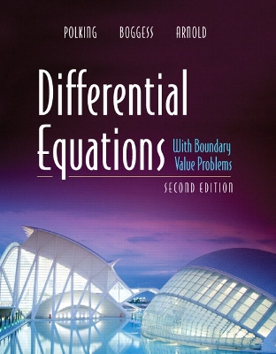 Book cover for Differential Equations with Boundary Value Problems