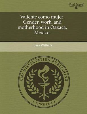 Book cover for Valiente Como Mujer: Gender