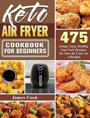 Book cover for Keto Air Fryer Cookbook for Beginners