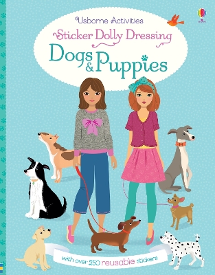 Book cover for Sticker Dolly Dressing Dogs and Puppies