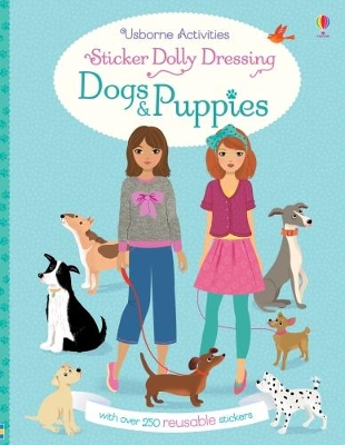 Book cover for Sticker Dolly Dressing Dogs and Puppies