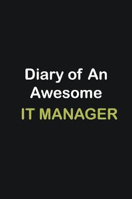 Book cover for Diary Of An Awesome IT Manager