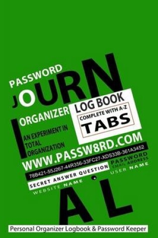 Cover of Password Journal