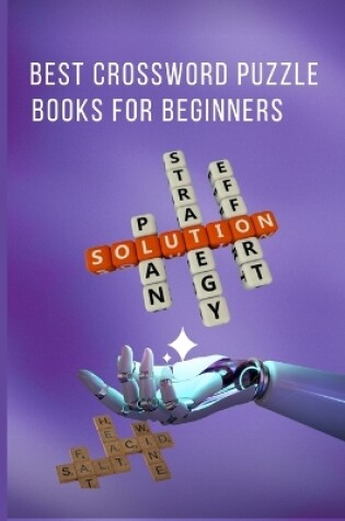 Cover of best crossword puzzle books for beginners, Crossword Puzzle Books Medium Difficulty