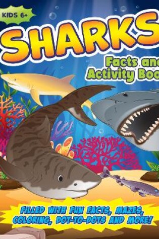 Cover of Shark Activity Book for Kids