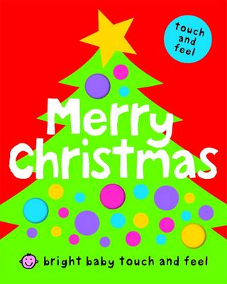 Book cover for Bright Baby Touch & Feel Christmas