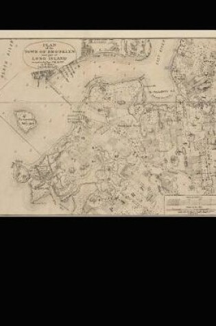 Cover of Antique Plan of the Town of Brooklyn 1767 Map Journal