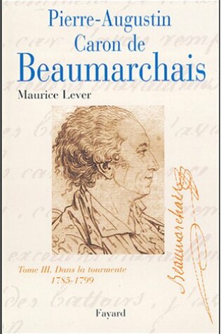 Cover of Pierre-Augustin Caron de Beaumarchais