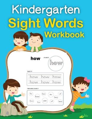 Book cover for Kindergarten Sight Words Workbook