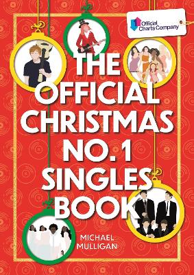 Book cover for The Official Christmas No. 1 Singles Book