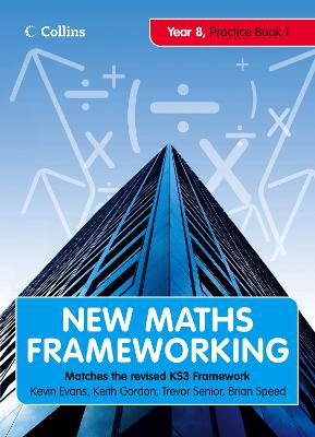 Book cover for New Maths Frameworking Practice 8.1