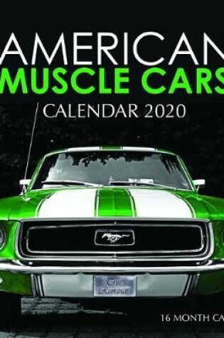 Cover of American Muscle Cars Calendar 2020