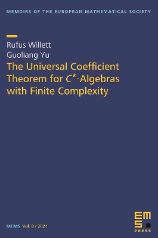 Cover of The Universal CoeffIcient Theorem for $C^*$-Algebras with Finite Complexity