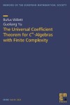 Book cover for The Universal CoeffIcient Theorem for $C^*$-Algebras with Finite Complexity