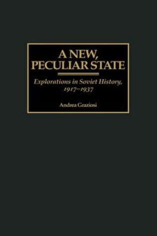 Cover of A New, Peculiar State