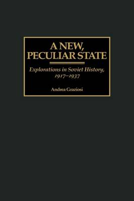 Book cover for A New, Peculiar State