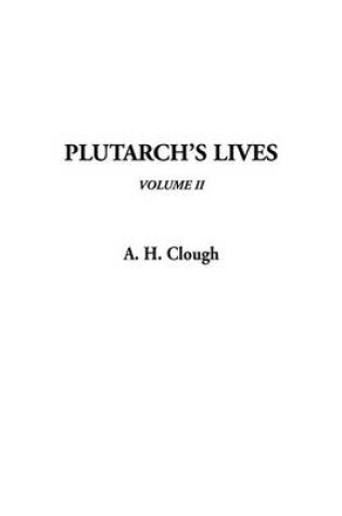 Cover of Plutarch's Lives, V2