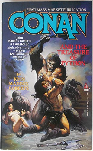 Book cover for Conan and the Treasure of Python