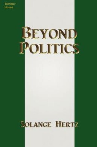 Cover of Beyond Politics