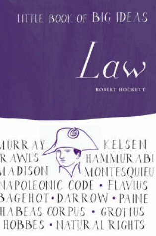 Cover of Little Book of Big Ideas: Law