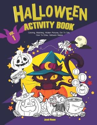 Book cover for Halloween Activity Book VOL.1