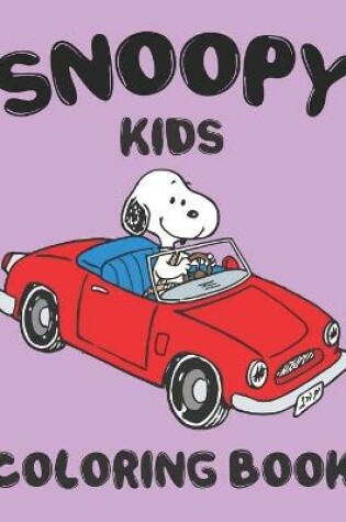 Cover of Snoopy kids Coloring Book