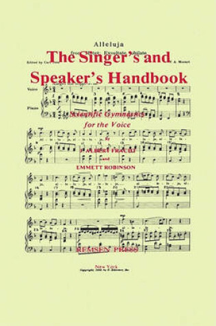 Cover of The Singer's and Speaker's Handbook